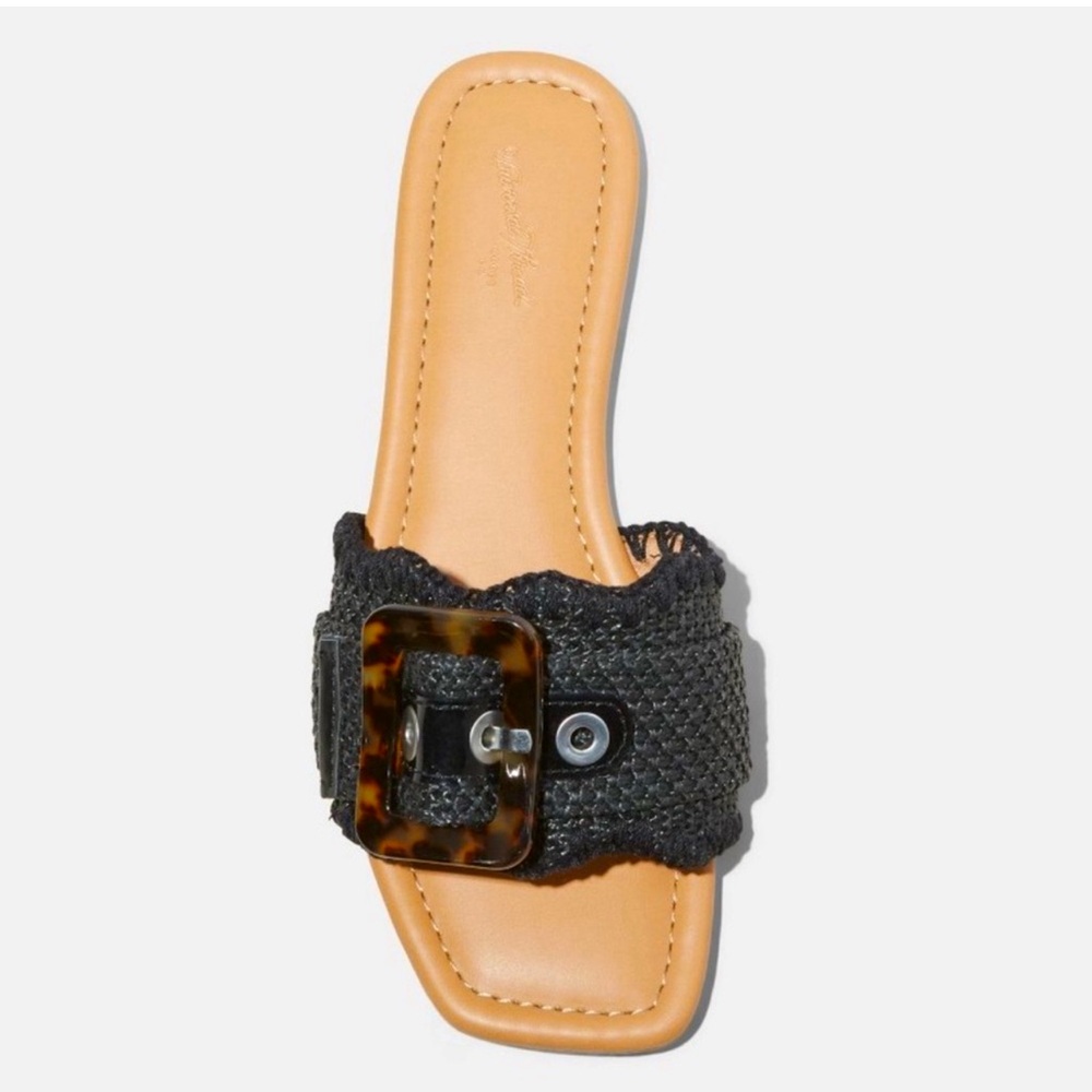 Target Exclusive - Chrissy Slide Sandals by Universal Thread in Black NWT - Picture 3 of 7